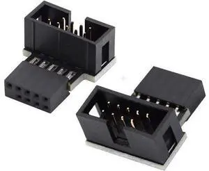 1set Down & Up Angled USB 2.0 10Pin 9Pin Header Male to Female Extension Adapter 90 Degree for Motherboard 1set Down & Up Angled USB 2.0 10Pin 9Pin Header Male to Female Extension Adapter 90 Degree for Motherboard