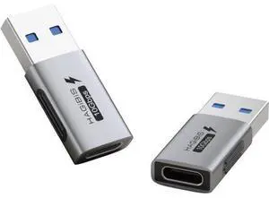 USB-C to USB-A Adapter, 60W Fast Charging 10Gbps USB C Male to USB A 3.2 Gen2 Female High-Speed Data Transfer for iPhone 15/16 Pro Max MacBook Pro (AA10) USB-C to USB-A Adapter, 60W Fast Charging 10Gbps USB C Male to USB A 3.2 Gen2 Female High-Speed Data Transfer for iPhone 15/16 Pro Max MacBook Pro (AA10)