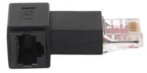 Right Angled 90 Degree 8P8C FTP STP UTP Cat 5e Male to Female LAN Ethernet Network Extension Adapter Right Angled 90 Degree 8P8C FTP STP UTP Cat 5e Male to Female LAN Ethernet Network Extension Adapter