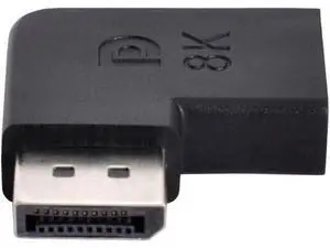 Angled DisplayPort 1.4 Male to DP Female 8K 60hz Adapter Ultra-HD UHD 4K 144hz 7680 * 4320 for Video PC Laptop Monitor Angled DisplayPort 1.4 Male to DP Female 8K 60hz Adapter Ultra-HD UHD 4K 144hz 7680 * 4320 for Video PC Laptop Monitor