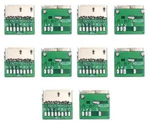 10pcs Micro USB 3.0 10pin Female Socket Receptacle Board Mount SMT Type with PCB for USB Disk DIY OEM 10pcs Micro USB 3.0 10pin Female Socket Receptacle Board Mount SMT Type with PCB for USB Disk DIY OEM