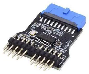Motherboard 19pin USB 3.0 Header 1 to 2 USB2.0 9Pin Female Extension HUB Connector Adapter Port Multilier Motherboard 19pin USB 3.0 Header 1 to 2 USB2.0 9Pin Female Extension HUB Connector Adapter Port Multilier