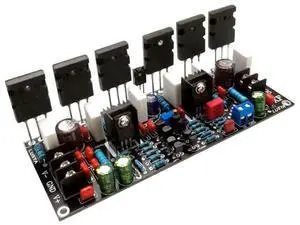 Upgraded 300W 5200+1943 20V-90V single-channel high-fidelity high-power audio amplifier finished product Upgraded 300W 5200+1943 20V-90V single-channel high-fidelity high-power audio amplifier finished product