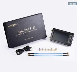 NanoVNA-F V3 1M-6G Vector Network Analyzer with 4.3-inch HF, VHF, UHF, and SHF frequency ranges NanoVNA-F V3 1M-6G Vector Network Analyzer with 4.3-inch HF, VHF, UHF, and SHF frequency ranges