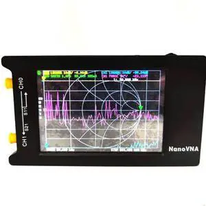 NanoVNA - H4 4-inch Portable Vector Network Analyzer - Antenna Analyzer - Shortwave NanoVNA - H4 4-inch Portable Vector Network Analyzer - Antenna Analyzer - Shortwave
