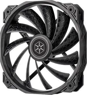 SilverStone Technology Shark Force 160 Performance Enhanced 160mm (with 140mm mounting Holes) PWM Fan, SST-SF160B SilverStone Technology Shark Force 160 Performance Enhanced 160mm (with 140mm mounting Holes) PWM Fan, SST-SF160B