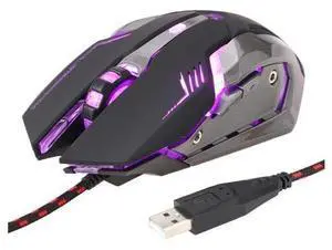 Gaming Mouse for PC with 3200 DPI, 6 Programmable Buttons, LED Lighting & Precision Laser Sensor - for Competitive eSports Gaming Mouse for PC with 3200 DPI, 6 Programmable Buttons, LED Lighting & Precision Laser Sensor - for Competitive eSports