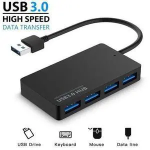 4-Port USB 3.0 Hub, USB 3.0 Data HUB,USB Extension HUB,USB Splitter, Multiple USB Interfaces(5Gbps Transfer Speed, Anodized Alloy, Compact, Lightweight, for Mac and Windows OS) 4-Port USB 3.0 Hub, USB 3.0 Data HUB,USB Extension HUB,USB Splitter, Multiple USB Interfaces(5Gbps Transfer Speed, Anodized Alloy, Compact, Lightweight, for Mac and Windows OS)