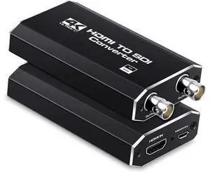 4K@60Hz HDMI to Two 1080@60Hz SDI Converter,HDMI to SDI Adapter 4K HDMI in to Two SDI Output SD-SDI HD-SDI 3G-SDI Video Converter Adapter for SDI Monitor HDTV 4K@60Hz HDMI to Two 1080@60Hz SDI Converter,HDMI to SDI Adapter 4K HDMI in to Two SDI Output SD-SDI HD-SDI 3G-SDI Video Converter Adapter for SDI Monitor HDTV