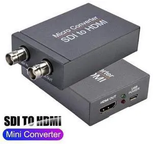 Micro Converter SDI to HDMI 3G (with Power Supply) Micro Converter SDI to HDMI 3G (with Power Supply)