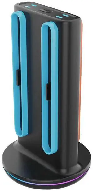 Fast Charging Dock for Switch 2 Joy-Con Controller Magnetic Charger Stand Station with Lights for Nintendo Switch 2 Accessories Fast Charging Dock for Switch 2 Joy-Con Controller Magnetic Charger Stand Station with Lights for Nintendo Switch 2 Accessories