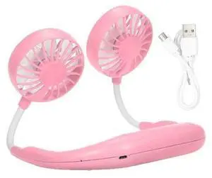 Halter Portable Lazy Sports Fan Mini Hanging Neck Fan USB Re E Halter Portable Lazy Sports Fan Mini Hanging Neck Fan USB Re E