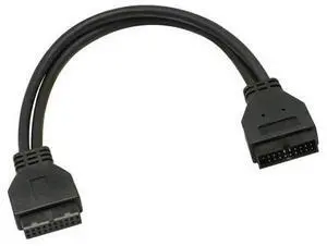 USB 3.0 20Pin Header Extension Cable FENGQLONG Male to Female Extension Cable USB 3.0 20Pin Header Extension Cable FENGQLONG Male to Female Extension Cable