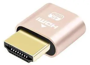 4K HDMI Dummy Plug Display Emulator Headless Ghost Adapter Compatible with Windows Mac OSX Linux Support 4kx2k 2160P 1080p for Computer Desktop (fit-Headless, 1 Pack) 4K HDMI Dummy Plug Display Emulator Headless Ghost Adapter Compatible with Windows Mac OSX Linux Support 4kx2k 2160P 1080p for Computer Desktop (fit-Headless, 1 Pack)