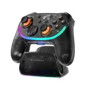 S3 Wireless Switch Controller, Hall Effect Joystick, RGB Black Lghting, Auto Sleep/Wake, 5-Level Vibration, PC Gamepad for PC/NS/iOS/Android TV with Charging Dock S3 Wireless Switch Controller, Hall Effect Joystick, RGB Black Lghting, Auto Sleep/Wake, 5-Level Vibration, PC Gamepad for PC/NS/iOS/Android TV with Charging Dock