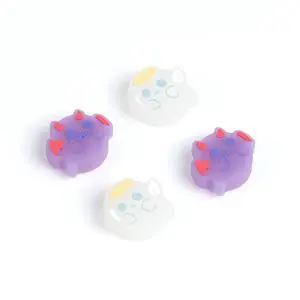 GeekShare Luminous Ghost Thumb Grip Caps, Soft Silicone Joystick Cover Compatible with Switch/OLED/Switch Lite,4PCS GeekShare Luminous Ghost Thumb Grip Caps, Soft Silicone Joystick Cover Compatible with Switch/OLED/Switch Lite,4PCS