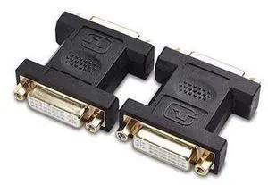 2Pack DVI to DVI Coupler DVI Female to Female Adapter 2Pack DVI to DVI Coupler DVI Female to Female Adapter