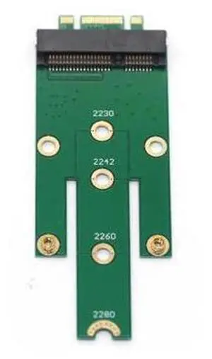 Mini PCIe mSATA SSD to M.2 NGFF SSD Adapter Card Mini PCIe mSATA SSD to M.2 NGFF SSD Adapter Card