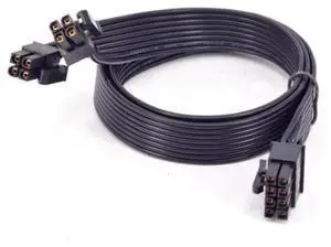 PCIe 8 Pin Male to CPU 8 Pin (4+4) Male EPS-12V Motherboard Power Adapter Cable for Seasonic Modular Power Supply, 60cm PCIe 8 Pin Male to CPU 8 Pin (4+4) Male EPS-12V Motherboard Power Adapter Cable for Seasonic Modular Power Supply, 60cm
