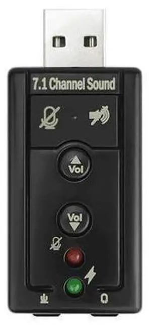 7.1 Channel USB External Sound Card Audio Adapter 7.1 Channel USB External Sound Card Audio Adapter