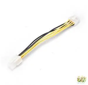 12V ATX P4 to EPS 8pin ATX 4 Pin Male to 8 Pin Female EPS CPU Power Converter Cable Lead Adapter 12V ATX P4 to EPS 8pin ATX 4 Pin Male to 8 Pin Female EPS CPU Power Converter Cable Lead Adapter