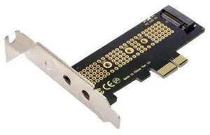 NVME to PCI-E 4.0 Low Profile PCI-E 3.0 x1 Lane to M.2 NGFF M-Key SSD Nvme AHCI PCI Express Adapter Card NVME to PCI-E 4.0 Low Profile PCI-E 3.0 x1 Lane to M.2 NGFF M-Key SSD Nvme AHCI PCI Express Adapter Card