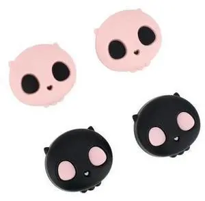 GeekShare Cute Xbox One Controller Thumb Grips, Soft Silicone Thumbsticks Cover Caps Set Compatible with Xbox One Controller, 2 Pair / 4 Pcs - Pink Skull GeekShare Cute Xbox One Controller Thumb Grips, Soft Silicone Thumbsticks Cover Caps Set Compatible with Xbox One Controller, 2 Pair / 4 Pcs - Pink Skull