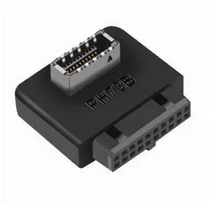 USB 3.2 Gen 1 to USB 3.2 Gen 2 Header Adapter, USB 3.1 Type-E Key-A to USB 3.0 20 Pin Header Converter for Type C Motherboard (Reverse Type) USB 3.2 Gen 1 to USB 3.2 Gen 2 Header Adapter, USB 3.1 Type-E Key-A to USB 3.0 20 Pin Header Converter for Type C Motherboard (Reverse Type)