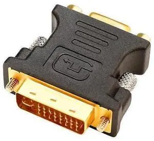 DVI Male to VGA Female Adapter DVI-I 24+5 Port Converter DVI Male to VGA Female Adapter DVI-I 24+5 Port Converter