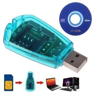 Phone USB Mini Sim Card Reader Writer Copy Cloner Back Up Kit GSM CDMA WCDMA SMS Adapter Converter Cellphones With Disk Phone USB Mini Sim Card Reader Writer Copy Cloner Back Up Kit GSM CDMA WCDMA SMS Adapter Converter Cellphones With Disk