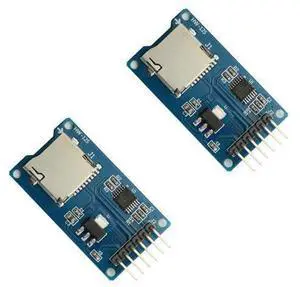 2PCS Micro SD Storage Board Memory Shield Expansion Module 6 Pin SPI Interface Mini TF Card Adapter Reader 2PCS Micro SD Storage Board Memory Shield Expansion Module 6 Pin SPI Interface Mini TF Card Adapter Reader