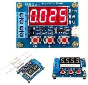 Battery Capacity Meter Discharge Tester Analyzer 1.5V-12V Battery Capacity Meter Discharge Tester Battery Capacity Meter Discharge Tester Analyzer 1.5V-12V Battery Capacity Meter Discharge Tester