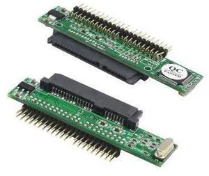 Laptop SATA to IDE Adapter, Convert 2.5 Inch Serial ATA HDD Hard Disk Drive or SSD to 44 Pin Male PATA Port (Parallel Type) Laptop SATA to IDE Adapter, Convert 2.5 Inch Serial ATA HDD Hard Disk Drive or SSD to 44 Pin Male PATA Port (Parallel Type)