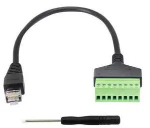 RJ45 Screw Terminal,RJ45 Male to 8 Pin Screw Terminal Connector,RJ45 8p8c to 8Pin Bolt Screw Type Terminal Connector for Cat5/6/7 Ethernet Extender for AV CCTV UTP DVR (Male to terminal) RJ45 Screw Terminal,RJ45 Male to 8 Pin Screw Terminal Connector,RJ45 8p8c to 8Pin Bolt Screw Type Terminal Connector for Cat5/6/7 Ethernet Extender for AV CCTV UTP DVR (Male to terminal)