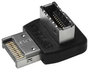 Computer Motherboard USB3.1 Type-E Interface 90-Degree Right Angle Bent Head with Shell PH74B Right Angle Bent Head USB E Adapter for Computer Motherboard Computer Motherboard USB3.1 Type-E Interface 90-Degree Right Angle Bent Head with Shell PH74B Right Angle Bent Head USB E Adapter for Computer Motherboard
