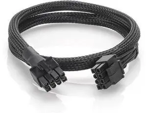 CPU 8Pin to 8pin 4+4Pin Power supply Cable Braided Net Sleeved for C.orsair HX1200 HX1000 HX850 HX750 PLATINUM Fully Modular RM Series RM450 550 650 750 850 1000W (63cm) CPU 8Pin to 8pin 4+4Pin Power supply Cable Braided Net Sleeved for C.orsair HX1200 HX1000 HX850 HX750 PLATINUM Fully Modular RM Series RM450 550 650 750 850 1000W (63cm)