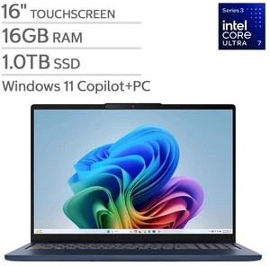 Lenovo IdeaPad Slim 5i 16" Touchscreen Laptop - Intel Core Ultra 7 355 - WUXGA 1920 x 1200 - 16GB RAM - 1TB SSD - Windows 11 Home Lenovo IdeaPad Slim 5i 16" Touchscreen Laptop - Intel Core Ultra 7 355 - WUXGA 1920 x 1200 - 16GB RAM - 1TB SSD - Windows 11 Home