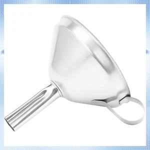 AJMRTC Stainless Steel Kitchen Funnel with Detachable Filter, Food Grade Metal Funnel for Transferring Liquids, Jams, Marmalades and Dry Ingredients, Wide Mouth Canning Funnel for Home Kitchen Use AJMRTC Stainless Steel Kitchen Funnel with Detachable Filter, Food Grade Metal Funnel for Transferring Liquids, Jams, Marmalades and Dry Ingredients, Wide Mouth Canning Funnel for Home Kitchen Use