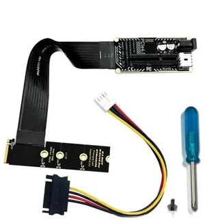 AJMRTC External Graphics Card Adapter PCI-E 4.0 X4 to M.2 M-Key Extension Cable, PH427B-15 NVMe PCIe 4.0 x4 to M.2 M-Key Breakout Cord for eGPU Expansion AJMRTC External Graphics Card Adapter PCI-E 4.0 X4 to M.2 M-Key Extension Cable, PH427B-15 NVMe PCIe 4.0 x4 to M.2 M-Key Breakout Cord for eGPU Expansion
