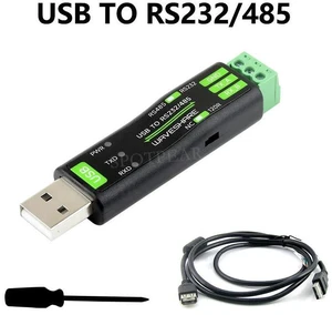 AJMRTC Industrial USB to RS232/RS485 Serial UART Converter, FT232RNL Chip Multi-Function Serial Adapter, Compact USB to RS232 RS485 Transceiver for PLC, Sensor and Industrial Data Communication AJMRTC Industrial USB to RS232/RS485 Serial UART Converter, FT232RNL Chip Multi-Function Serial Adapter, Compact USB to RS232 RS485 Transceiver for PLC, Sensor and Industrial Data Communication