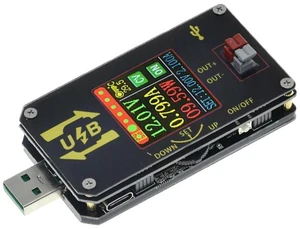 AJMRTC CC CV Adjustable Digital USB DC-DC Step-Down Power Module, 0.6V-30V 2A 15W, 5V 9V 12V 24V Output, Desktop Variable Voltage Regulator Bench Power Supply for Electronic DIY Testing AJMRTC CC CV Adjustable Digital USB DC-DC Step-Down Power Module, 0.6V-30V 2A 15W, 5V 9V 12V 24V Output, Desktop Variable Voltage Regulator Bench Power Supply for Electronic DIY Testing