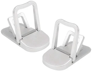 AJMRTC 2Pcs Self-Adhesive Foldable Invisible Laptop Stand, Adjustable Height Notebook Computer Riser Lift, Portable Under-Case Laptop Support for Desk Heat Dissipation and Posture Improvement AJMRTC 2Pcs Self-Adhesive Foldable Invisible Laptop Stand, Adjustable Height Notebook Computer Riser Lift, Portable Under-Case Laptop Support for Desk Heat Dissipation and Posture Improvement
