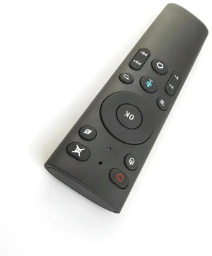 AJMRTC Q5+ Air Mouse Bluetooth Voice Remote Control, 2.4G Wireless Voice Air Mouse Remote for Android TV Box, IPTV Media Player, Handheld Infrared Learning Remote Controller AJMRTC Q5+ Air Mouse Bluetooth Voice Remote Control, 2.4G Wireless Voice Air Mouse Remote for Android TV Box, IPTV Media Player, Handheld Infrared Learning Remote Controller