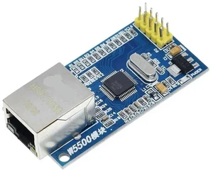 AJMRTC W5500 Ethernet Shield LAN Network Module, Replace W5100 Module, 32K Bytes SPI TCP/IP Controller, W5500 Network Board Compatible with 51 and STM32 Microcontroller Projects AJMRTC W5500 Ethernet Shield LAN Network Module, Replace W5100 Module, 32K Bytes SPI TCP/IP Controller, W5500 Network Board Compatible with 51 and STM32 Microcontroller Projects