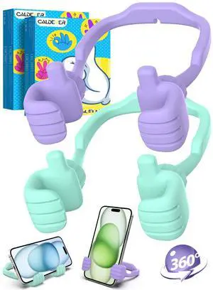 Easter Basket Stuffers for Teens Girls Kids Gifts Cell Phone Stand: UPGRADE Adjustable Thumbs Up Lazy Phone Holder for Desk Fun Gadgets Teenager Boys Women Adults Essentials Easter Gifts Trendy Stuff Easter Basket Stuffers for Teens Girls Kids Gifts Cell Phone Stand: UPGRADE Adjustable Thumbs Up Lazy Phone Holder for Desk Fun Gadgets Teenager Boys Women Adults Essentials Easter Gifts Trendy Stuff