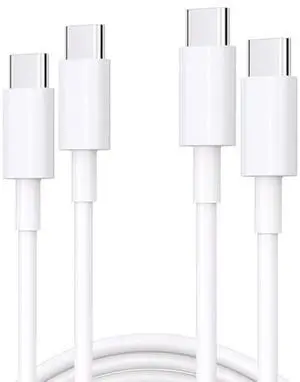 USB C Charger Cable 2-Pack 3.3Ft USB-C to USB-C Fast Charging Cord Compatible with Pro M4 11 12.9-inch Air M2 5th 4th Mini 6 10th Generation Pro 13-inch iPhone 17 16 15 USB C Charger Cable 2-Pack 3.3Ft USB-C to USB-C Fast Charging Cord Compatible with Pro M4 11 12.9-inch Air M2 5th 4th Mini 6 10th Generation Pro 13-inch iPhone 17 16 15