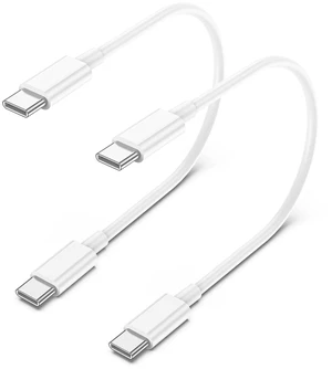 2Pack for USB C to USB C Charging Cable 1ft 60W Short Type C to Type C Fast Charger Cord for iPhone16 E/17/Air/15/Pro/Plus/Pro Max for Pro/Air for Pro12.9/11in Air 4/5 Mini 6/7 2Pack for USB C to USB C Charging Cable 1ft 60W Short Type C to Type C Fast Charger Cord for iPhone16 E/17/Air/15/Pro/Plus/Pro Max for Pro/Air for Pro12.9/11in Air 4/5 Mini 6/7