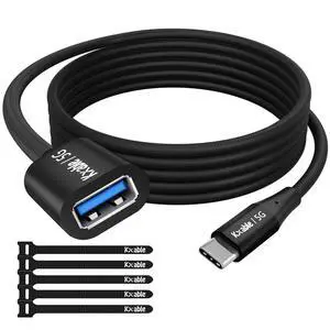 USB C to USB Female Cable 10FT Type-C Male to USB A 3.1 Female OTG Cable 5Gbps Data Transfer Compatible with MacBook Pro/Air iPhone 17 Pro Max 16/15 Series S25 S24/S23/S22/S21 and More USB C to USB Female Cable 10FT Type-C Male to USB A 3.1 Female OTG Cable 5Gbps Data Transfer Compatible with MacBook Pro/Air iPhone 17 Pro Max 16/15 Series S25 S24/S23/S22/S21 and More