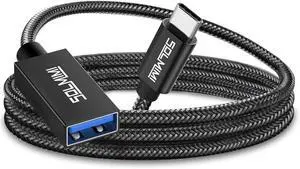 USB C to USB Female Cable (4 FT-1.2 M) Type-c Male to USB A 3.1 Female OTG Cable 5Gbps Data Compatible with S9/S10/S20/S21 Mac Book Pro/Air 2020 2019 2018 (Net Cord 3.7ft) USB C to USB Female Cable (4 FT-1.2 M) Type-c Male to USB A 3.1 Female OTG Cable 5Gbps Data Compatible with S9/S10/S20/S21 Mac Book Pro/Air 2020 2019 2018 (Net Cord 3.7ft)
