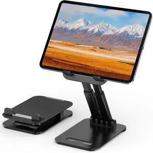 Tablet Stand for iPad Holder Adjustable Tablet Holder for Desk Foldable Portable Monitor Stand Compatible with 4-16 Tablets Such as Kindle Switch iPad Pro/Air/Mini Tablet Stand for iPad Holder Adjustable Tablet Holder for Desk Foldable Portable Monitor Stand Compatible with 4-16 Tablets Such as Kindle Switch iPad Pro/Air/Mini